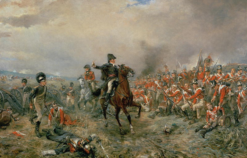   Ilustrasi pertempuran Waterloo. Gambar: www.militaryhistorytours.co.uk 