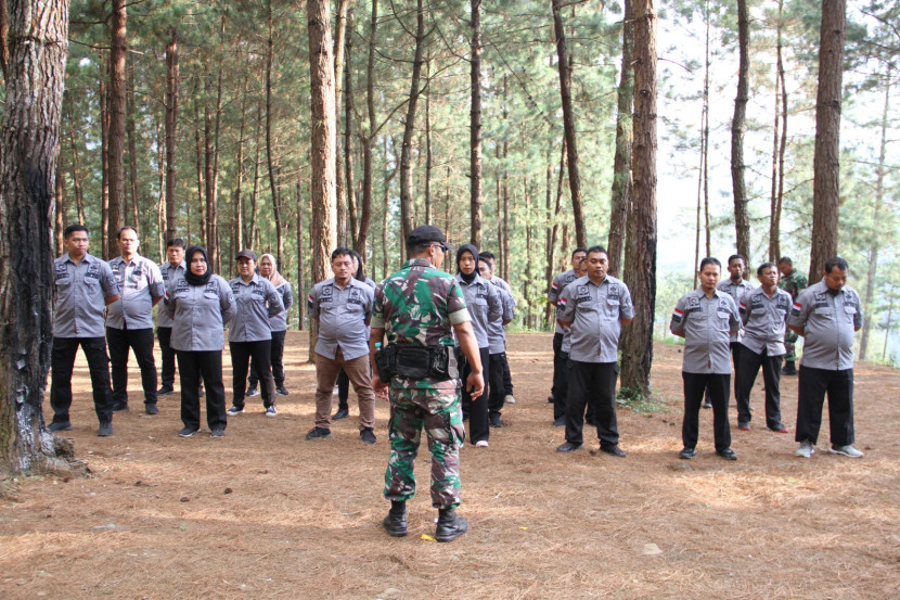 Divpas Kemenkumham Jateng Melaksanakan FMD (Sumber : Kemenkumham Jateng)