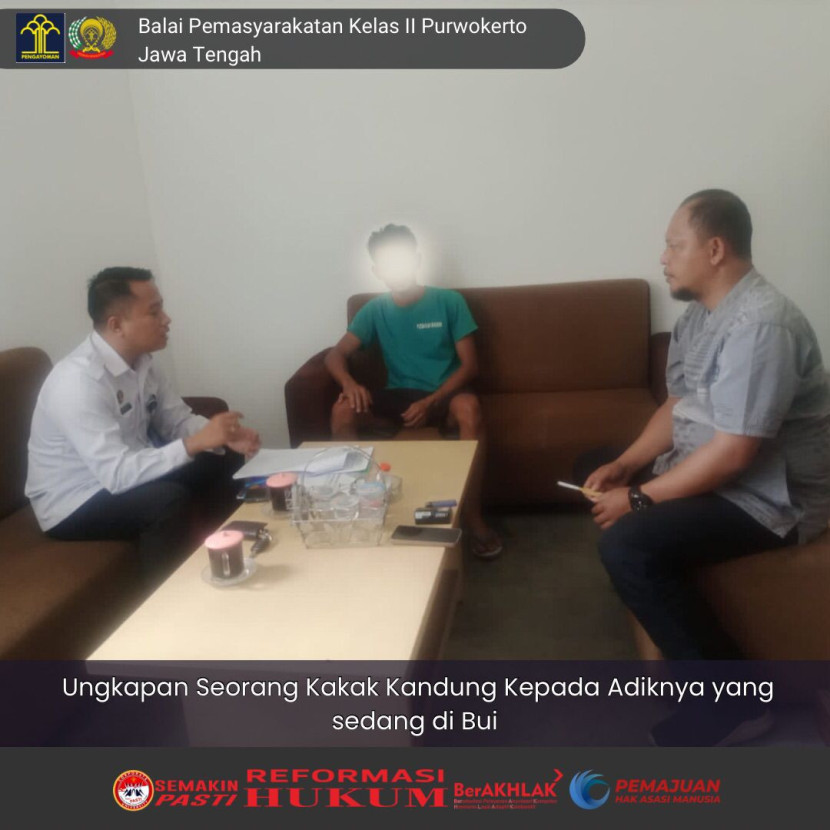 Ungkapan Seorang Kakak Kandung Kepada Adiknya Yang Sedang Di Bui