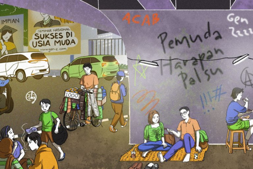 Ilustrasi Problematika Generasi Muda