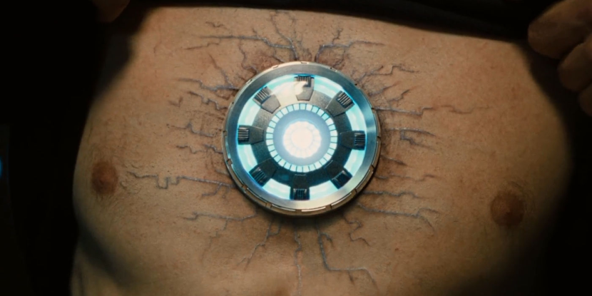 Gambar 2. Arc Reactor pada film Iron-man (Sumber : screenrant.com)