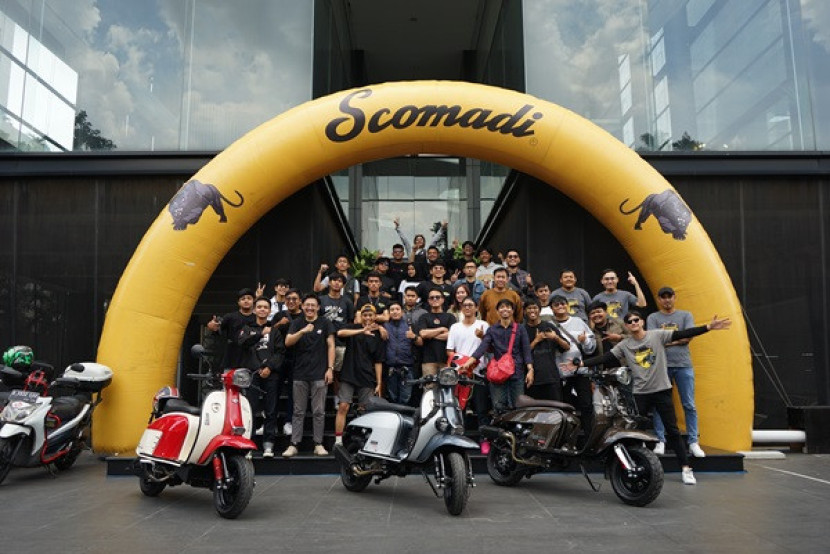 50 Peserta yang ikut dalam kegiatan test drive di Scomadi Experience Dok. Scomadi Indonesia