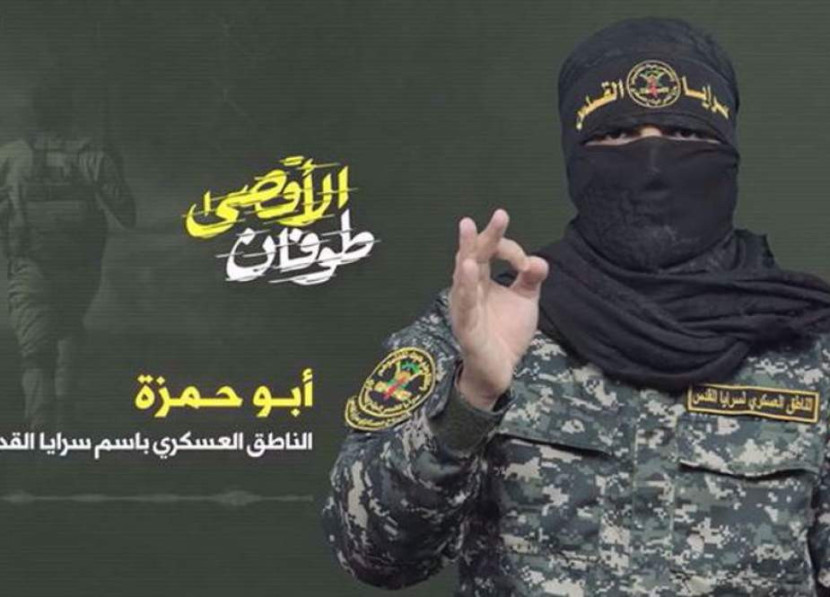 Jubir Brigade Saraya Al Quds, Abu Hamzah. (Islamtimes) 
