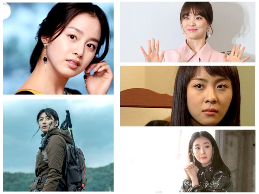 Lima aktris Korea termahal, ada Jun ji-hyun, Song hye-kyo, Choi Ji-woo, Ha Ji-won, dan Kim Tae-hee. (Dok. EPA/SBS/Studio Dragon/Netflix)