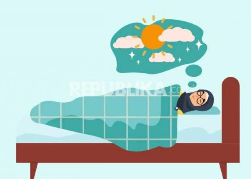 Tipe Words of Worry Sleeper memiliki otak yang sibuk pada malam hari dengan pikiran kekhawatiran-kekhawatiran. (Republika.co.id)  
