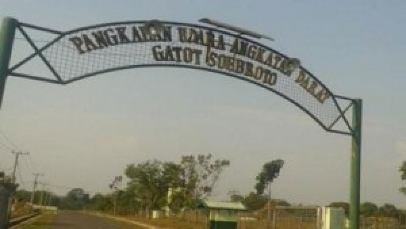 Lanud TNI AD Gatot Subroto menjadi Bandara Gatot Subroto pada tahun 2019. (Foto: setkab.go.id) 