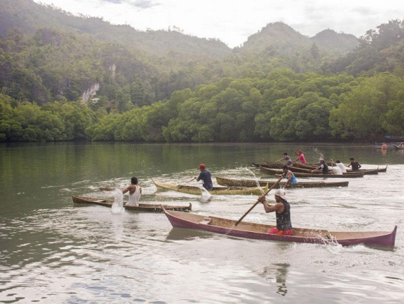 Perlombaan Kole-Kole. (Dok Kemenparekraf)