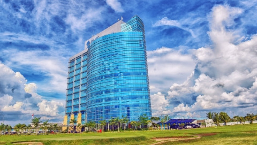 Kantor pusat Bank Sumsel Babel di kawasan Jakabaring, Palembang. (FOTO: www.banksumselbabel.com)