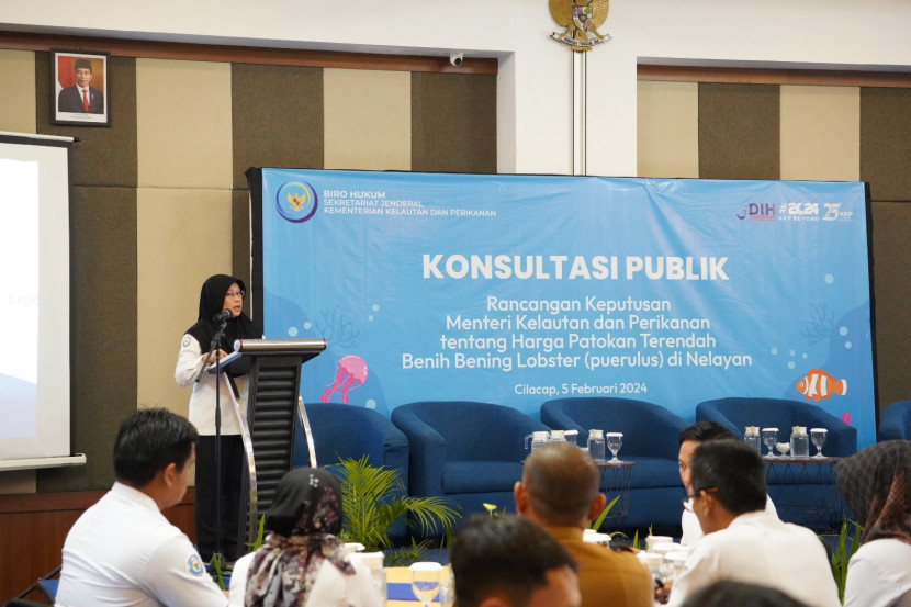 Biro Hukum Sekretariat Jenderal KKP menggelar Konsultasi publik terbaru sudah digelar di Cilacap, Jawa Tengah pada 5 Februari 2024. Foto: Istimewa
