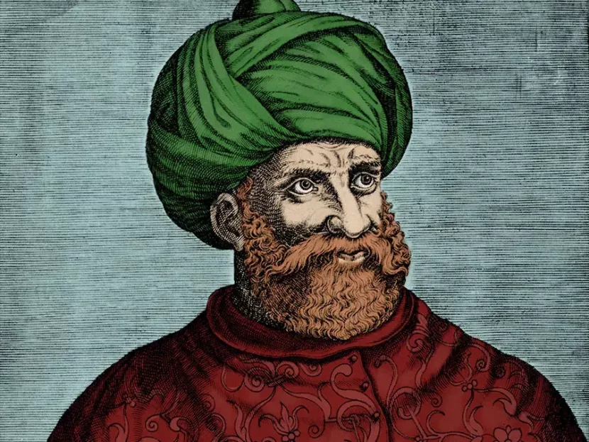 Heyreddin Barbarossa, bajak laut yang akhirnya jadi panglima armada laut Utsmaniyah. (Britannica)