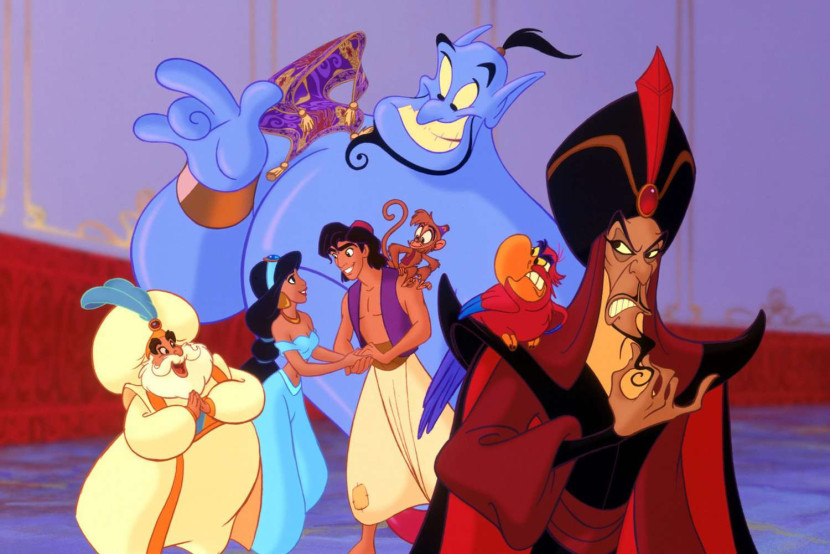 Salah satu adegan di film Aladdin yang dirilis pada 1992. Ada beberapa kenyataan pahit dari film Aladdin tersebut yang mungkin baru disadari saat ini atau 31 tahun kemudian. (Dok. Disney)