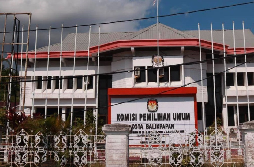 Kantor KPU Balikpapan. 