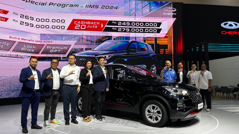 Chery Tiggo 5X Saat Price Reveal dan Q&A di JIEXPO Kemayoran, Jakarta, Selasa, 2 Februari. (Dok. Motoresto)