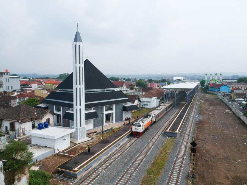 Ilustrasi. Stasiun Garut, Jawa Barat. (Foto: Dok. Humas PT KAI