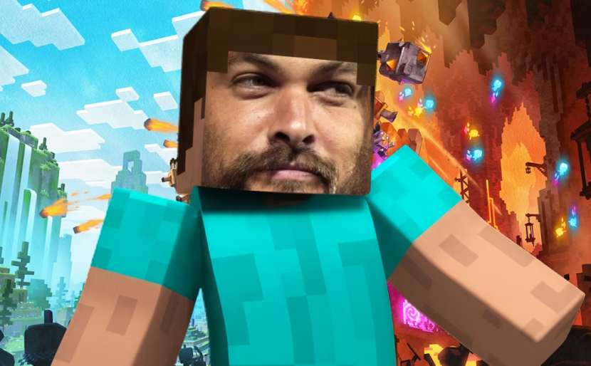 Minecraft The Movies. Jason Momoa di Minecraft The Movies(Ilustrasi). Foto: Collider