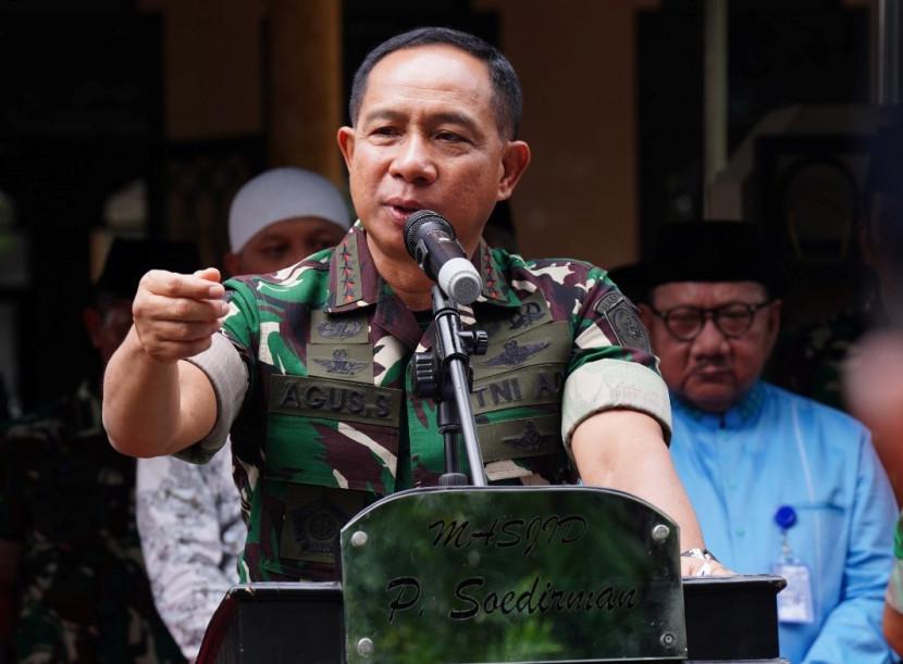 Panglima TNI Jenderal Agus Subiyanto. Sumber:Republika.co.id