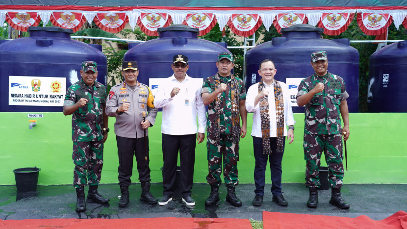 TNI AD dan Astra bersinergi dalam Program Peningkatan Kesejahteraan Desa. (Dok TNI AD)