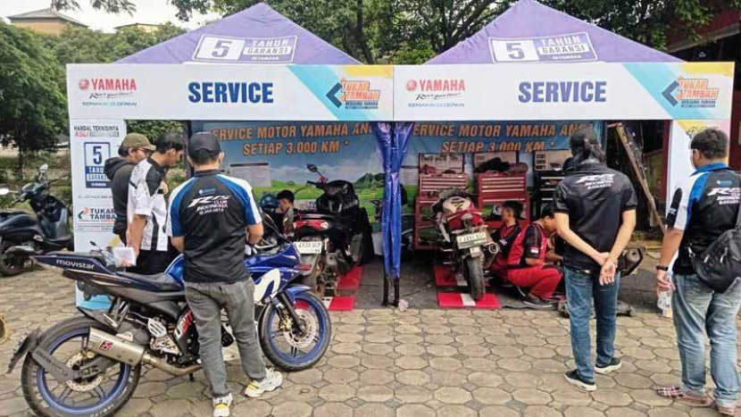 Program SKY (Service Kunjungan Yamaha). Sumber: Alanbikers.com