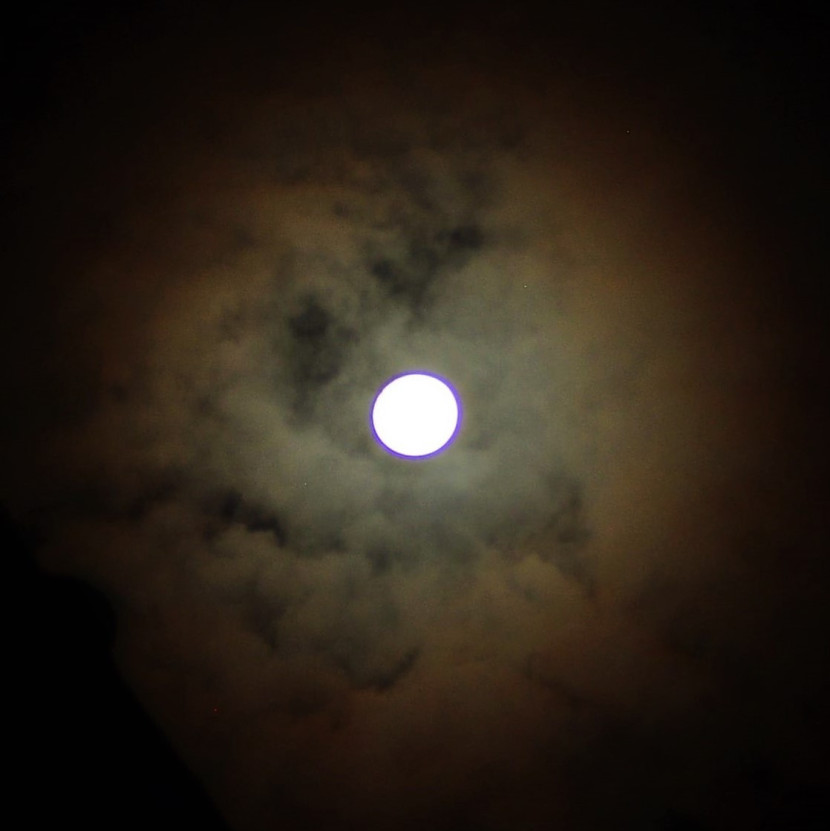 Purnama di Bulan Sya'ban 1445 H (Foto: SumatraLink.id/Mursalin Yasland)