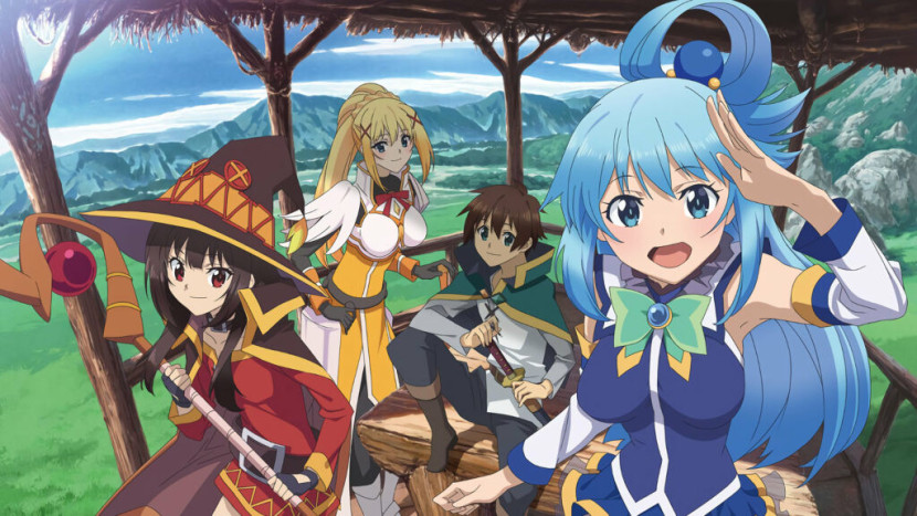 Anime Konosuba. (Foto: Studio Deen) 