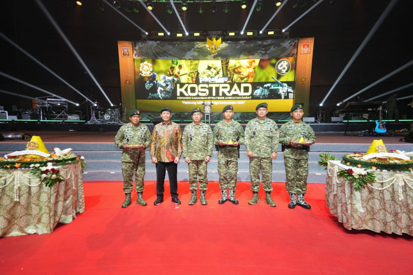 Puncak Peringatan HUT Ke-63 Kostrad di Beach City Internasional Stadium Ancol, Jakarta, Rabu (6/3/2024). (Dok Kostrad)