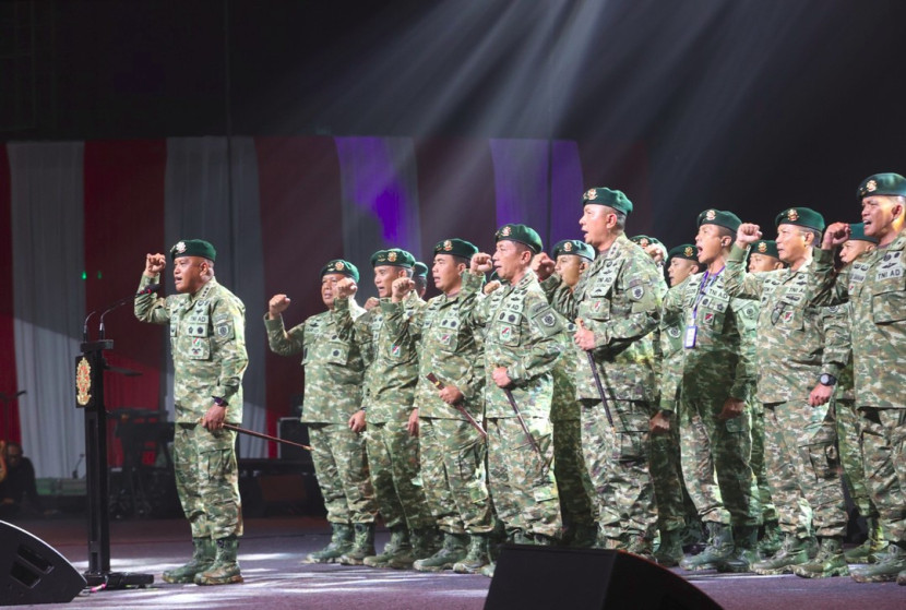 Puncak Peringatan HUT Ke-63 Kostrad di Beach City Internasional Stadium Ancol, Jakarta, Rabu (6/3/2024). (Dok Kostrad)