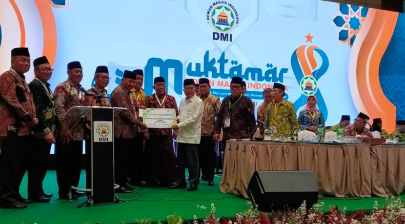 Mohammad Yusuf Kalla secara aklamasi Kemabli terpilih sebagai Ketua Umum Ketua Umum PP DMI Masa Khidmat 2024-2029. (Foto: Dok Ruzka Indonesia).