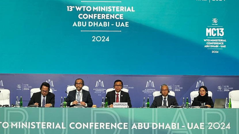 Konferensi Tingkat Menteri (KTM) ke-13 World Trade Organization (WTO) di Abu Dhabi. Foto: Kemlu