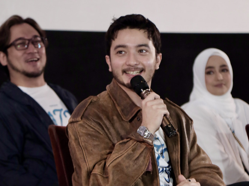 Aktor Bryan Domani dalam press screening film 172 Days, November 2023 lalu. (Starvision Plus)