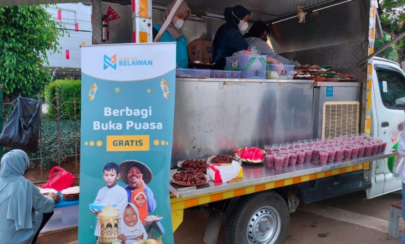 Sekolah Relawan Depok semarakkan Ramadhan dengan tema Ramadhan Lebih Bermanfaat. (Foto: Dok Ruzka Indonesia)