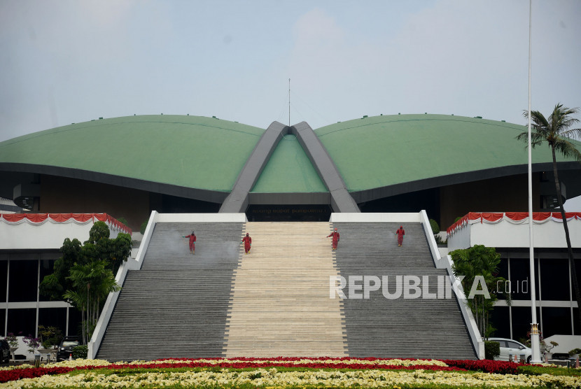 Gedung DPR RI di Senayan, Jakarta Pusat.