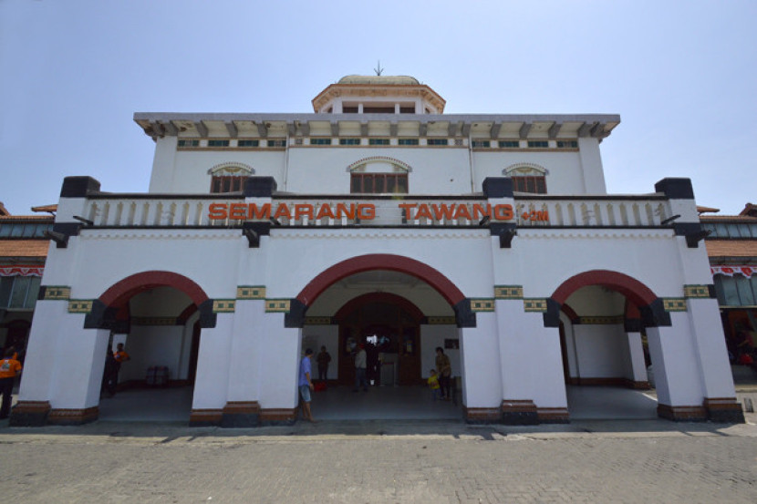 Ilustrasi. Stasiun Semarang Tawang Bank Jateng. (Foto: Dok. Humas PT KAI)