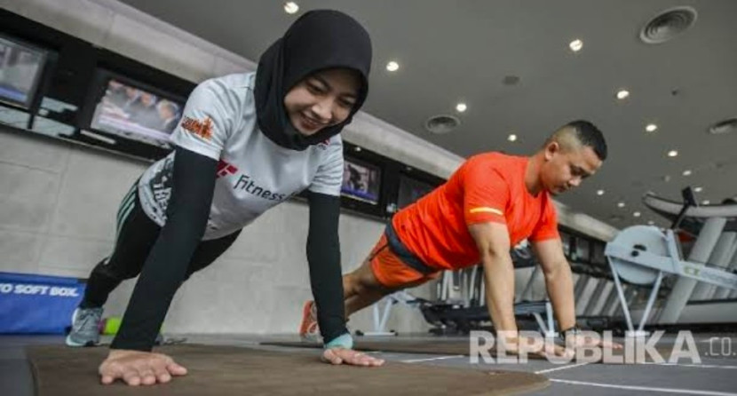 Puasa tidak harus menjadi halangan untuk tetap beraktivitas fisik dan berolahraga. (Foto: Dok Republika)