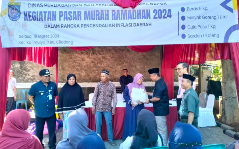 Pemkot Depok gelar Pasar Murah Ramadhan 2024 di 11 kecamatan. (Foto: Dok Diskominfo Kota Depok)