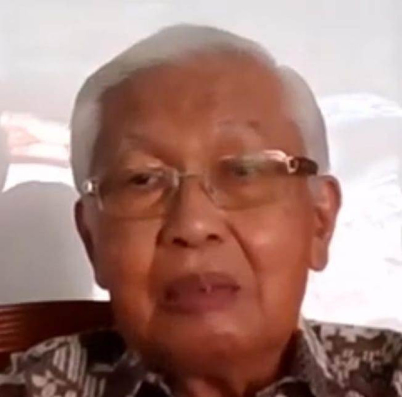 Mantan Menteri Penerangan Prof M Alwi Dahlan berpulang pada Rabu (20/3/2024). 