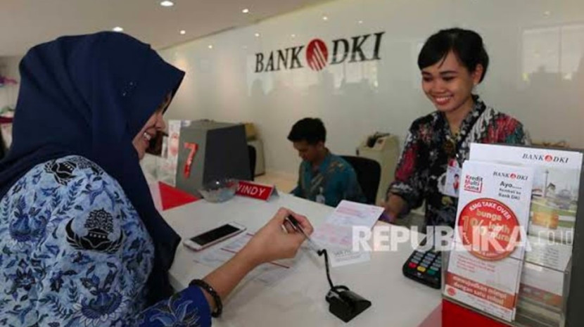 Bank DKI siap melayani penukaran uang baru. (Foto: Dok Republika)