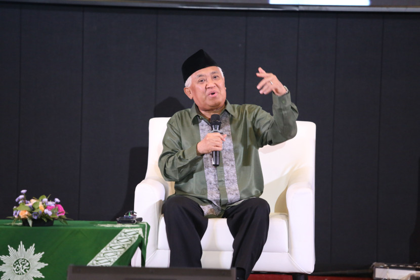 Prof. Dr. HM. Din Syamsuddin, anggota Badan Pembina Harian Universitas Muhammadiyah Jakarta (BPH UMJ)