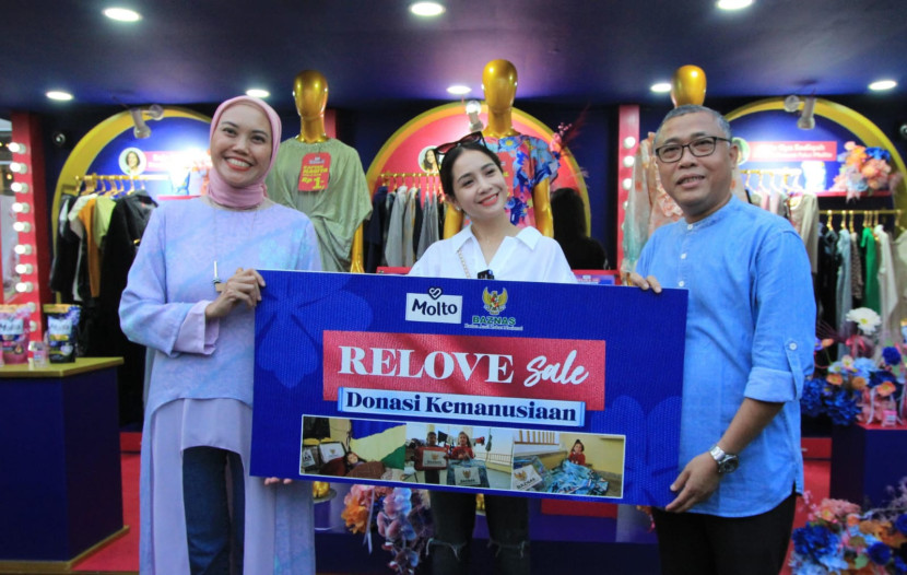 Artis Nagita Slavina dan Baznas dalam Jajarans Festival di Bintaro Jaya Exchange Mall, Binator Jaya, Kota Tangerang, Banten, Ahad (24/3/2024). Dok. Istimewa