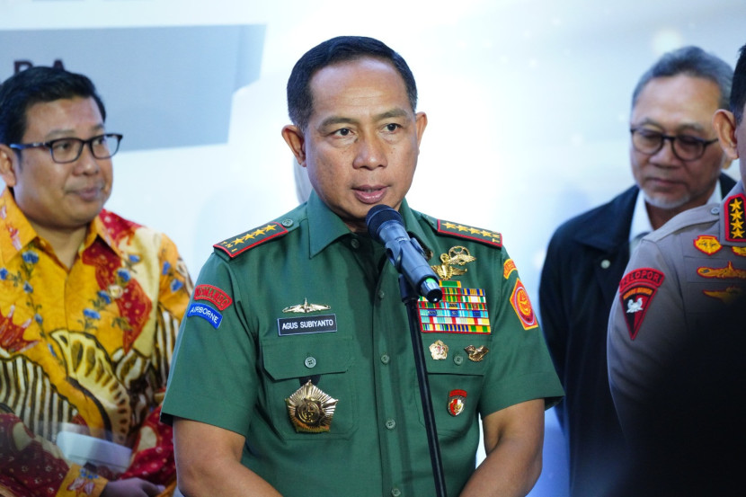 Panglima TNI Jenderal Agus Subiyanto. (Dok Puspen TNI)