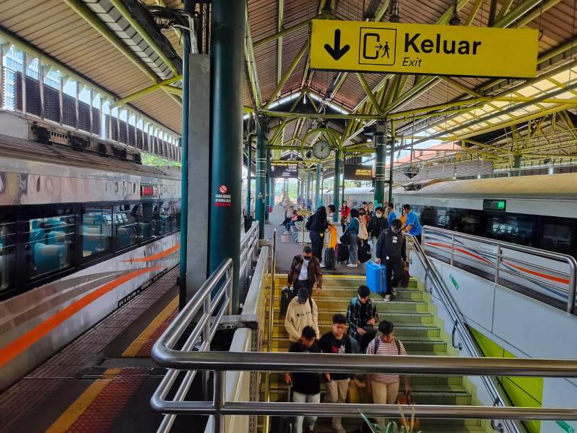 Ilustrasi. Stasiun Gambir, Jakarta Pusat. (Foto: Dok. Humas PT KAI)