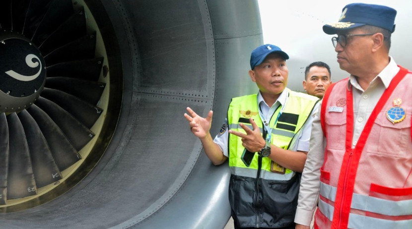 Menhub, Budi Karya Sumadi saat meninjau Bandara Soetta dalam rangka kesiapan Angkutan Lebaran 2024. (Foto: Dok Kemenhub)