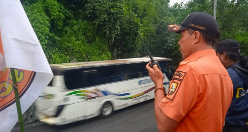 Saat mudik, BPBD Jember akan awasi jalur Gumitir yang dianggap rawan bencana. (Foto: Dok BPBD Jember)