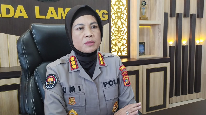 Kabid Humas Polda Lampung Kombes Pol Umi Fadilah Astutik. (Foto: Dok. Polda Lampung)