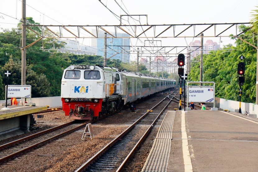 Ilustrasi. Stasiun Gambir, Jakarta Pusat. (Foto: Dok. Humas PT KAI)