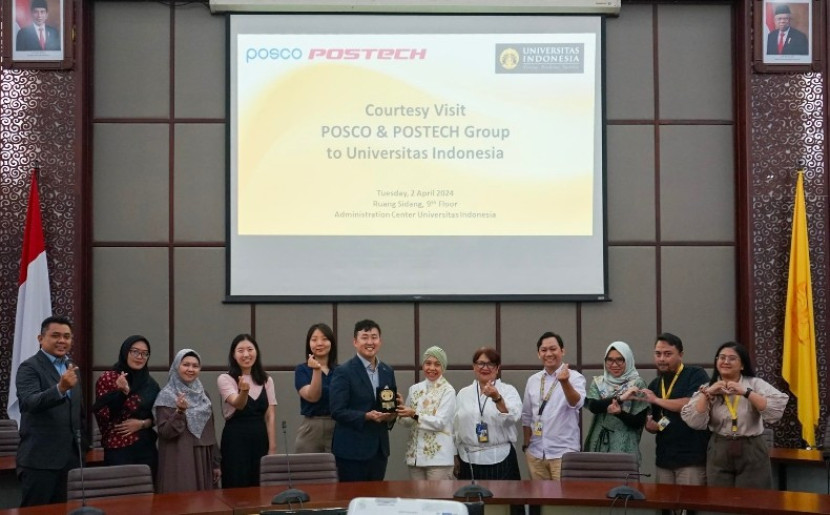 UI dan Posco Group Kerjasama Kembangkan Industri Teknologi dan Manajemen SDM