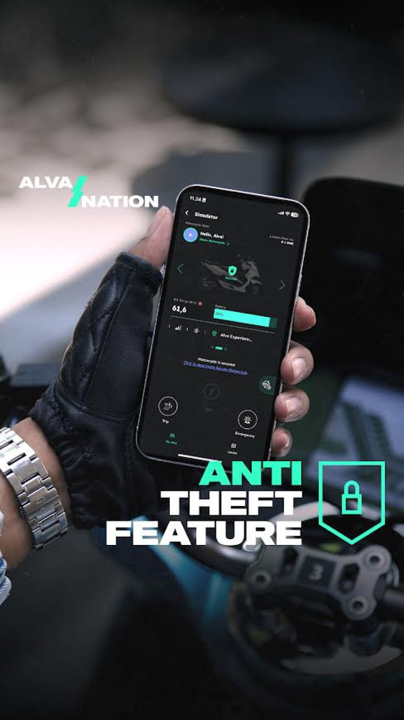 Fitur Anti-theft Prevention MyALVA App Dok. Alva