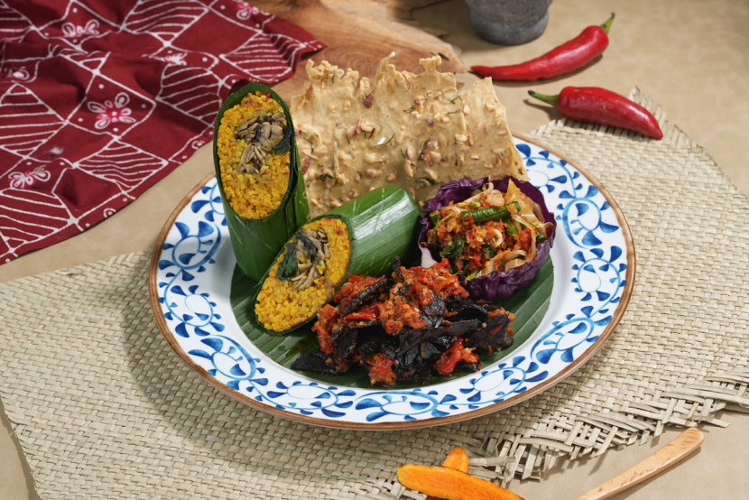 Nasi Bakar Paru Balado. (Dok Justus Group)