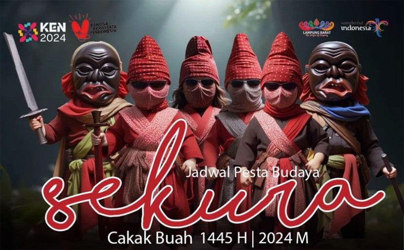 Flyer Pesta Sekura. (FOTO: IG @festivalsekalabekhak)