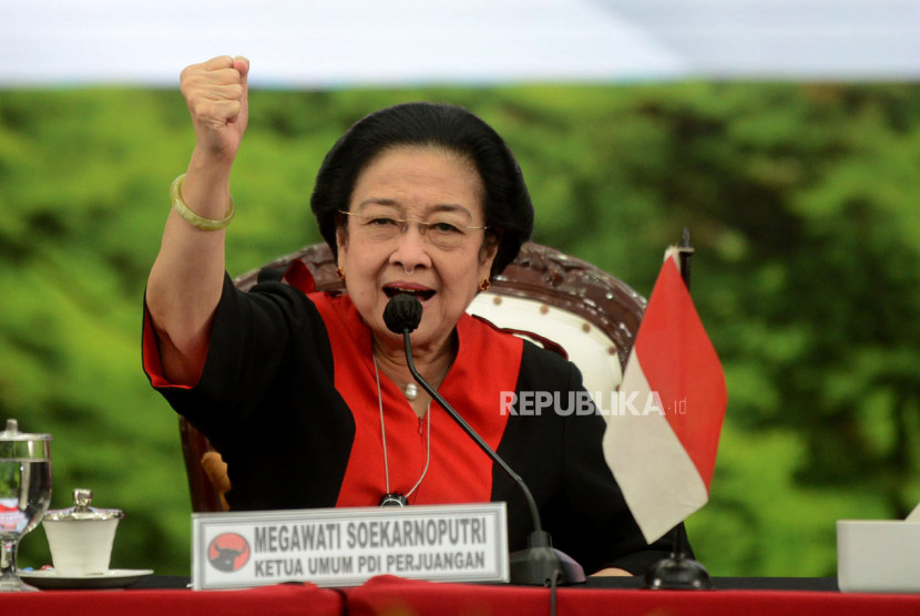 Ketua Umum PDIP Megawati Soekarnoputri. (FOTO: Republika/Prayogi)