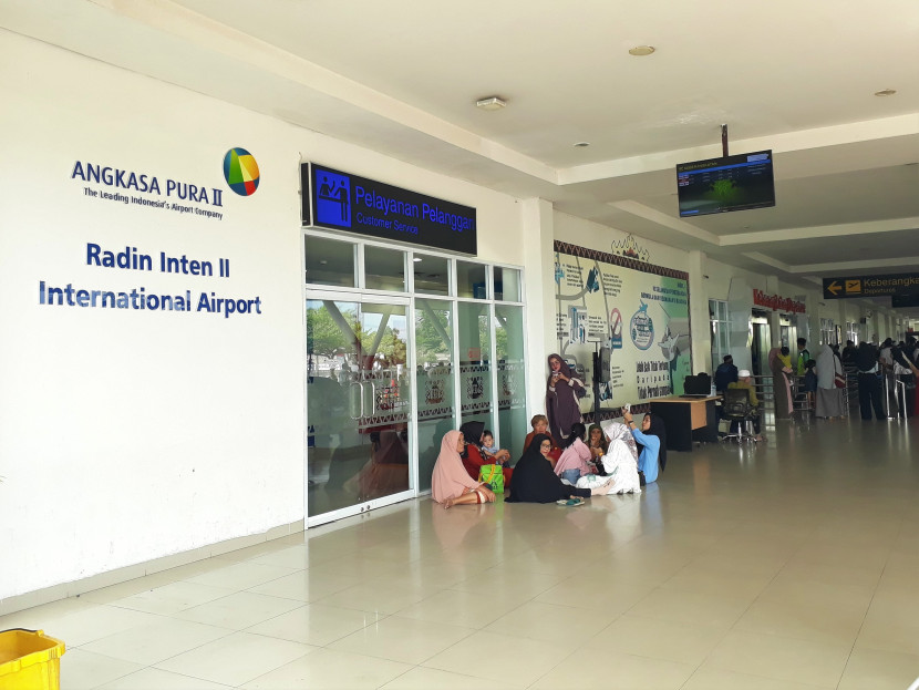 Bandara Radin Inten II Branti gagal menjadi bandara embarkasi haji penuh. (Foto: SumatraLink.id/Mursalin Yasland)